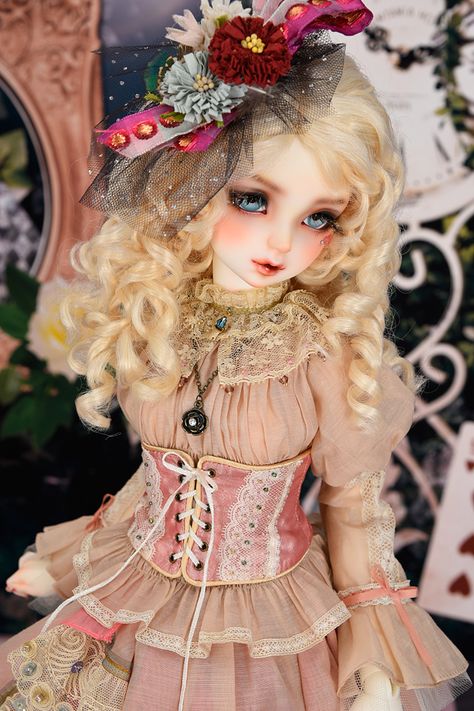 Bjd Dress, Super Dollfie, Bjd Dolls Girls, Steampunk Dress, Doll Party, Kawaii Doll, Victorian Dolls, Charity Auction, French Dolls