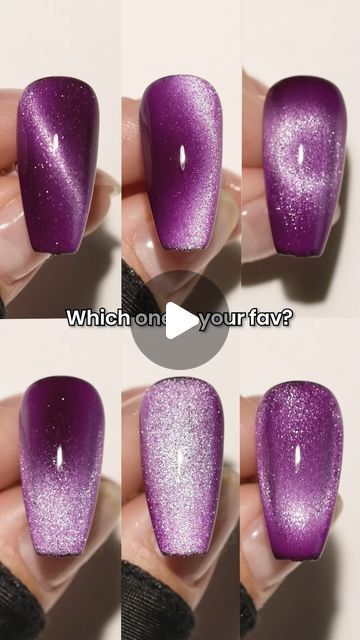 Beetles Gel Polish on Instagram: "✨💅How To Get Different Cat Eye Designs？ 🛒Using Magic Spells Cat Eye Set #nailtutorial #valentinesday2024 #beetlesvdaygifts #nailtips #nailhack #vdaynails #cateyenails" Cat Nail Designs, Cat Eye Tutorial, Cat Eye Nails Polish, Eye Designs, Eye Nail Art, Velvet Nails, Art Deco Nails, Cat Eye Gel Polish, Magic Nails