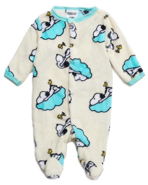 PRICES MAY VARY. Adorable baby boy footed sleepers feature a cute allover print from the likes of Snoopy Snap-button closure from the collar to the feet on the baby boy pajamas for easier on and off during dressing and late-night diaper changes Baby Boys' pajamas have long sleeves and attached feet for cozy wear Machine washable fabric feels comfy and snugly. Durable ribbed trim This newborn sleeper and baby sleeper is a baby boys gift that'll make parents and babies happy Baby boy pajamas that Snoopy Baby, Snoopy Pajamas, Happy Threads, Boy Pajamas, Newborn Sleeper, Baby Snoopy, Baby Sleeper, Cozy Wear, Baby Boy Pajamas