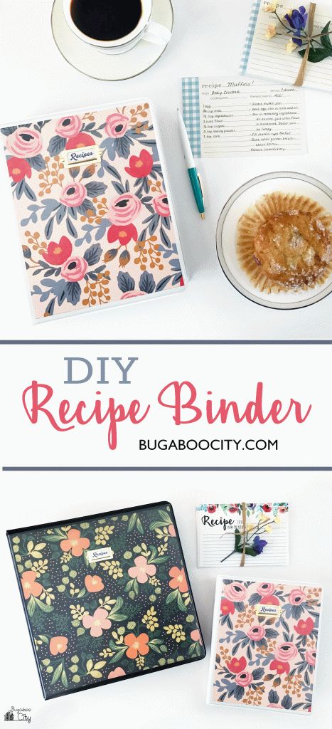 DIY Recipe Binder using Rifle Paper Co. wrapping paper sheets! Diy Recipe Cards Homemade, Recipe Book Storage, Recipe Binder Printables, Diy Recipe Binder, Cookbook Binder, Making A Cookbook, Recipe Planner, Homemade Recipe Books, Binder Ideas