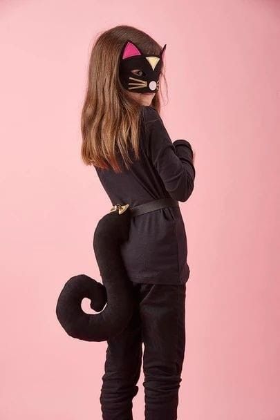 Cat Tail Costume, Disfarces Halloween, Halloween Sewing Patterns, Cats Claw, Cat Costume Kids, Halloween Knitting Patterns, Cute Cat Costumes, Cat Costume Diy, Black Cat Costume