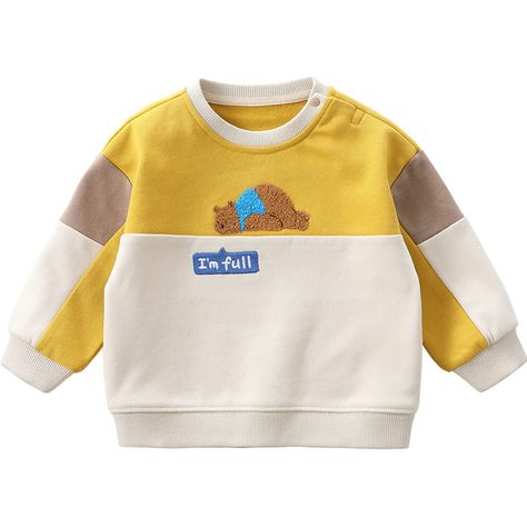 PRICES MAY VARY. 80% Cotton, 20% Polyester Pull On closure Machine Wash MATERIAL: 80%COTTON & 20%POLYESTER. Made of high quality materials. Soft cotton blend boys sweatshirts make your baby cozy and warm. No harsh chemical. No fade. No deformation. Eco-friendly to baby's tender skin FEATURE: long sleeved boy sweatshirt, crewneck pullover for little boys, graphic print, color block, toddler boys outfits, relaxed fit MATCH & OCCASION: Suitable for home, daily casual, school, party, holidays, Hallo Toddler Boys Outfits, Toddler Boys Sweatshirt, Boys Artwork, Toddler Fall, Boys Sweatshirts, Tops Casual, Toddler Boy Outfits, Baby Costumes, Toddler Clothes