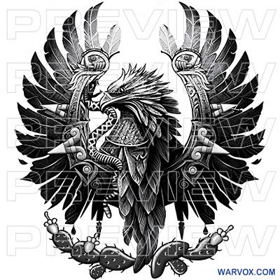 Mexico Eagle Tattoo Design, Aztec Eagle Drawing, Aztec Eagle Tattoo Design, Mexican Eagle And Snake Tattoo, Mexican Eagle Drawing, Mexican Eagle Tattoo Design, Mexico Eagle Tattoo, Mexican American Tattoos, Aztec Art Tattoo