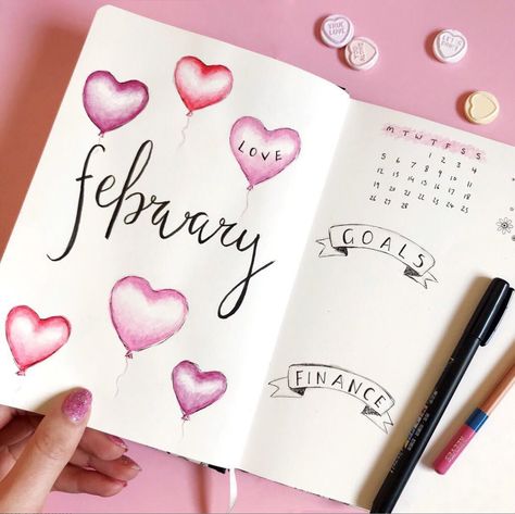 What to put in your February Bujo Bullet Journal Events, February Bujo, Bullet Journal Work, February Bullet Journal, Bullet Journal Month, 11 February, Bullet Journal Monthly Spread, January Bullet Journal, Bullet Journal 2020