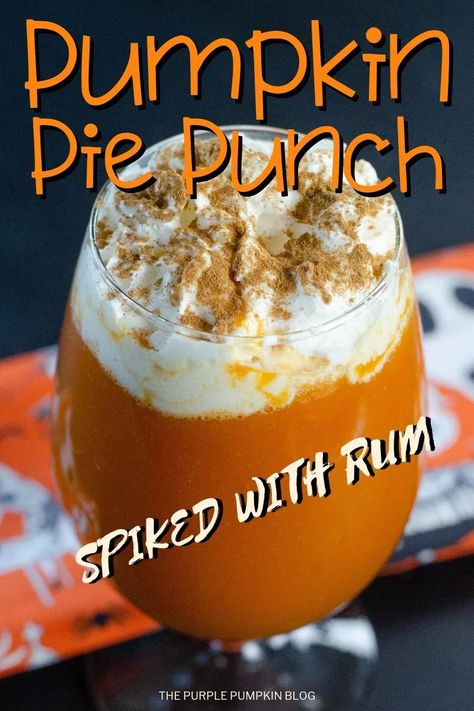 Rum Spiked Pumpkin Pie Punch (Pumpkin Cocktail!) | Fall Cocktail Frankenstein Template, Frozen Pumpkin Pie, Pumpkin Drinks, Hard Apple Cider, Frozen Pumpkin, Mix Drinks, Roasted Apples, Fall Cocktail, Cocktails To Try