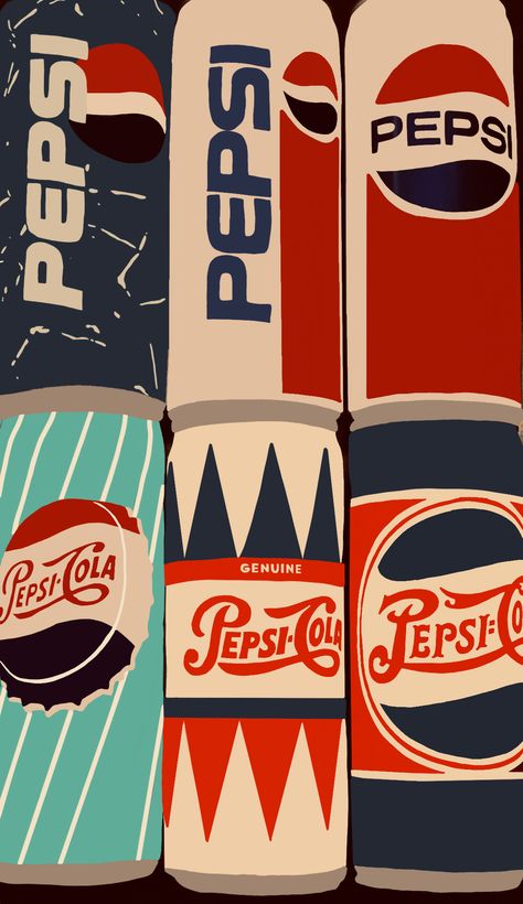 Pepsi Poster, Iklan Vintage, Retro Graphic Design, New Retro Wave, Abstract Art Wallpaper, Retro Advertising, Pepsi Cola, Cool Wallpapers Art, Picture Collage