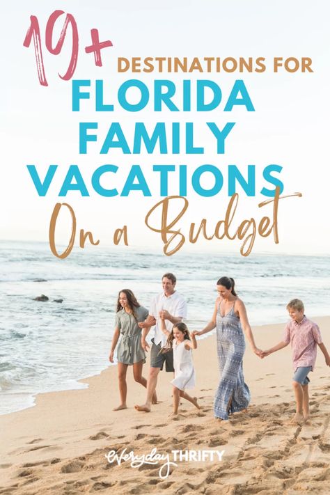 Places To Go In Florida, Family Vacation On A Budget, Affordable Family Vacation Destinations, Best Florida Vacations With Kids, Cheap Florida Beach Vacations, Florida Family Vacation Beach Resorts, Spring Break Kids Family Trips, Best Florida Beaches Families, Multi Family Beach Vacation Tips