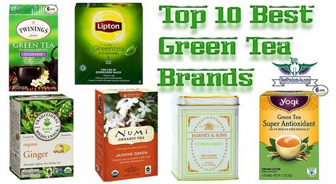 Top 10 Best Green Tea Brands of 2020 For Good Health Green Tea Brands, Green Tea Benefits Health, Best Tea Brands, Matcha Tea Benefits, Lipton Green Tea, Best Green Tea, Jasmine Green Tea, Green Tea Benefits, Matcha Green Tea Powder