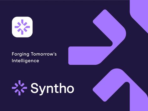 Syntho - abstract tech logo design by Deividas Bielskis on Dribbble Tech Identity Design, Fin Tech Branding, Network Logo Design Ideas, Circuit Logo Design, Abstract Web Design, Tech Branding Design Visual Identity, Technology Branding Design, Tech Branding Design, Transform Logo