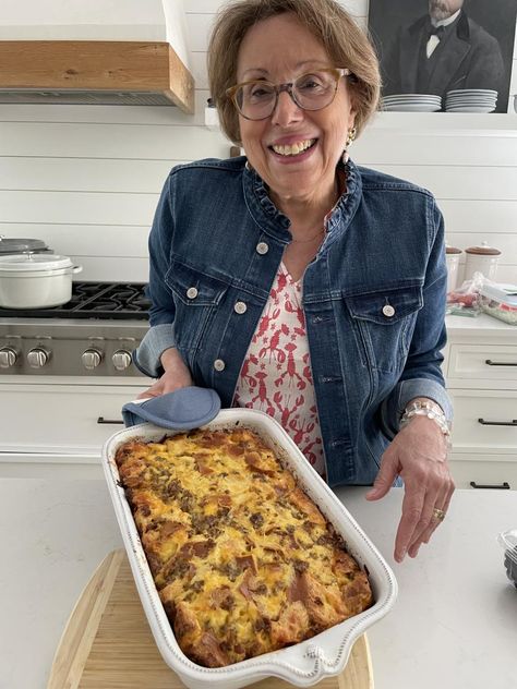 An Interview With Babs Costello — A TikTok Star Grandma Babs Recipes, Barbara Costello Recipes, Brunch With Babs, Brunch Egg Dishes, Fast Healthy Breakfast, Grandma Recipes, Breakfast Casserole Recipe, Overnight Breakfast, Overnight Breakfast Casserole