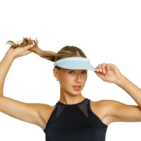 PRICES MAY VARY. Stylish & Functional — Slay the Pickleball court in style & comfort; Our open-back women’s visor combines fashion with performance; Padded, moisture-wicking fabric to keep you cool all game long Premium Quality Fabric — A women's sun visor made from performance jersey material as the outer layer; Inner bill is fine French terry material; 88% polyester, 12% spandex; UPF 50+ fabric Versatile Women’s Visor Hat — Ideal as a Golf hat, Tennis or Pickleball sun visor; Open back so it w Swim Photos, Visors For Women, Pickleball Court, Sun Protection Hat, Golf Hat, Visor Hat, Golf Hats, Visor Hats, Back Women