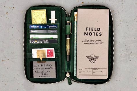 Field Notes Front Page Reporter's Notebook Cover - Galen Leather Field Notes Cover, Notes Cover, Vintage Stationery, New Pen, Field Notes, Ink Blot, Notebook Cover, Japanese Paper, Pay Phone