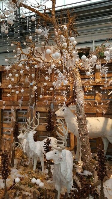 Country Christmas Window Display, Christmas Forest Wonderland Decorations, Christmas Crafts Adults, Christmas Tree Homemade, Christmas Grotto Ideas, Christmas Store Displays, Christmas Shop Displays, Crafts Adults, Christmas Decorations Handmade