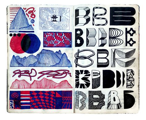 Typographie Inspiration, Sketchbook Journaling, Visual Diary, Graffiti Artist, Sketchbook Inspiration, On Design, Daily Art, Design Sketch, Grafik Design