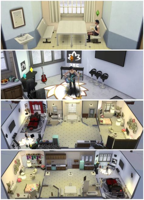 Nana Apartment, Nana Clothes, Casa Anime, Anime House, Nana Anime, Nana Manga, Nana Birthday, Sims 4 Anime, Adorable Homes Game