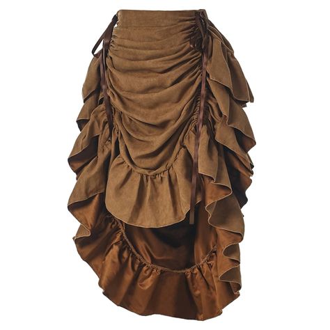 How To Make A Steampunk Skirt, Musketeer Costume Women, Cowgirl Witch Costume, Steampunk Pirate Costume Women, Wild West Cowgirl Costume, Short Brunette Halloween Costume, Steampunk Mushroom Costume, Pirates Women Costume, Womens Cowgirl Costume