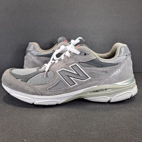 New Balance 990v3 Grey M990GL3 size US Men's 12 USA Heritage Made in USA Get a price at https://copapair.com/new-balance-990v3-grey-m990gl3-size-us-mens-12-usa-heritage-made-in-usa/ New Balance 990v3, College Clothes, Us Man, New Balance Sneaker, College Outfits, New Balance, Made In Usa, Sneakers, Grey