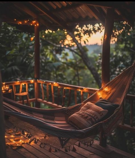 Golden hour, a hammock, and the gentle embrace of a summer breeze. There's nothing quite like savoring these peaceful moments as the sun dips below the horizon. 🌅 Cozy Hammock, Peaceful Moments, Outdoor Dinner Parties, Perfect Picnic, Backyard Makeover, Mountain Cabin, Mountain House, Summer Breeze, Cozy Room