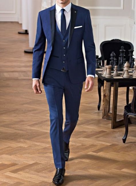 [PaidLink] Men Wedding Suit Navy Blue Stylish Elegant 7 Piece Groom Slim - Etsy #weddingsuitsmenblue Wedding Suit Navy Blue, Navy Blue Suit Groom, Wedding Suit Navy, Navy Blue Coat Outfit, Blue Wedding Suit Groom, Navy Blue 3 Piece Suit, Navy Blue Suit Men, Blue Coat Outfit, Wedding Suits Men Blue