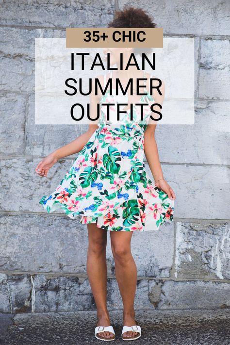 Italian summer outfits Italian Casual Outfit, Italian Womens Fashion Casual, Italian Summer Outfits 2024, Italian Clothing Style Woman, What To Wear In Italy In Summer, Summer Inspo Outfits, Italy Outfits Summer, What To Wear In Italy, Italian Women Style