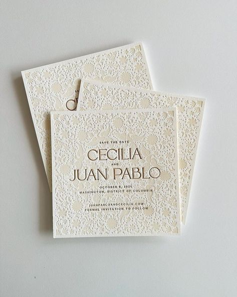 Boda Mexicana Ideas, Vintage Mexican Wedding, Mexican Wedding Invitations, Art Invitations, Letterpress Save The Dates, Letterpress Design, Diana Wedding, Boda Mexicana, Cabo Weddings