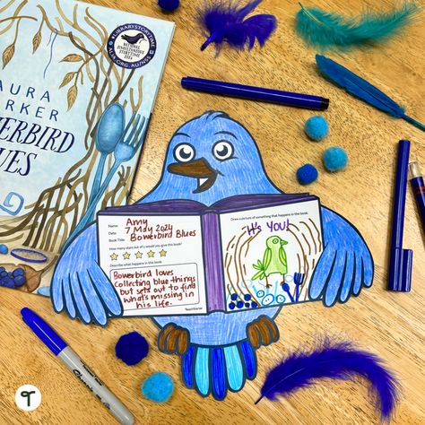 Looking for the perfect activity to complete after reading Bowerbird Blues? This is it! 💙 

This ready-to-print book report template serves as a valuable tool for enhancing comprehension, critical thinking, language development, and creative expression. Plus, it makes a pretty cute classroom display! 🐦 Bowerbird Blues, Book Report Template, Task Cards Free, Cute Classroom, Teaching Posters, Classroom Display, Parent Communication, Bird Book, Book Report