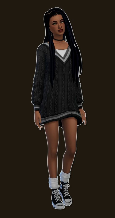 The Sims 4 Cc Clothing Dark Academia, Sims Dark Academia, Sims 4 Cc Dark Academia Clothes, Hair Earrings, Dark Academia Clothes, Academia Clothes, Nails Outfit, Socks Shoes, Dark Paradise