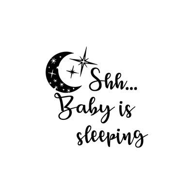 Birth By Sleep Wallpaper, Sleep Sayings, Co Sleeping Quotes, Sleeping Quotes, Sleeping Baby Quotes, Nursery Sayings Quotes Wall Art, Initial Wall Decor, Sleeping Drawing, Playroom Rules