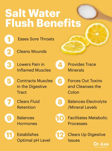 Salt Water Flush, Healthy Detox Cleanse, Full Body Detox, Healthy Detox, Natural Detox, Colon Cleanse, Fiber Foods, Body Detox, Dr Oz