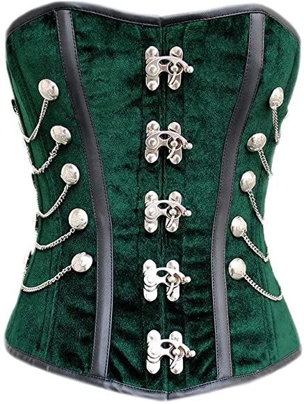 Authentic Corsets, Emerald Velvet, Green Corset, Green Velvet Fabric, Velvet Corset, Corset Costumes, Steampunk Corset, Plus Size Corset, Lace Tights