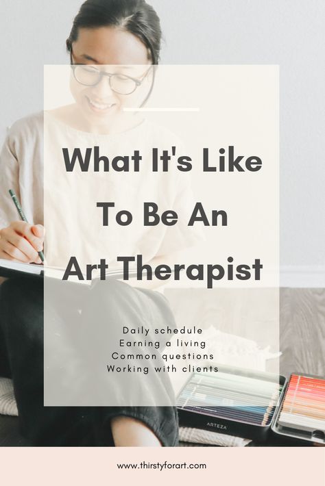 Hear from an art therapist what their day-to-day experience is like, including daily schedule, earning a living (pay, salary), working with clients, and more.   Click through to read the whole article.   #arttherapist #arttherapistcareer #becomeanarttherapist Teaching Classroom Management, Creative Arts Therapy, Creative Coaching, Art Therapy Projects, Art Therapist, Counseling Activities, Art Therapy Activities, Therapy Counseling, Play Therapy