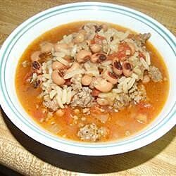 Sausage Wild Rice, Hoppin John Soup, Rice And Tomatoes, Hoppin John Recipe, Chili Spaghetti, Hoppin John, Rotel Tomatoes, Southern Cooking, How To Cook Sausage