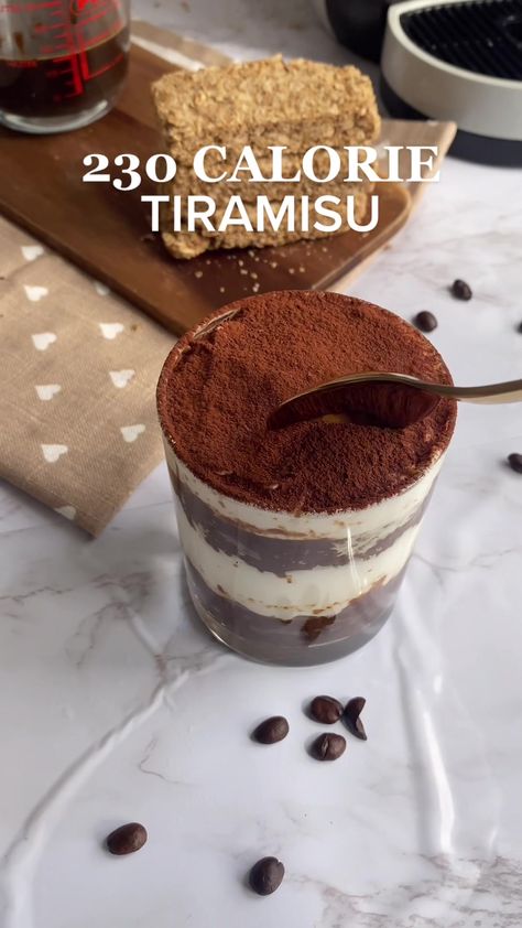 Whisk - Skinny tiramisu for one Healthy Tiramisu Recipe, Classic Tiramisu, Cocoa Powder Cookies, International Desserts, Protein Desserts, Tiramisu Recipe, Food Fantasy, Mug Recipes, Baking Sweets