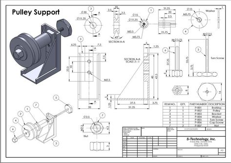 Isometric Drawing Exercises, Autocad Isometric Drawing, Solidworks Tutorial, Solid Works, Mechanical Engineering Design, Isometric Drawing, Cad Drawing, Drawing Projects, Cad Design