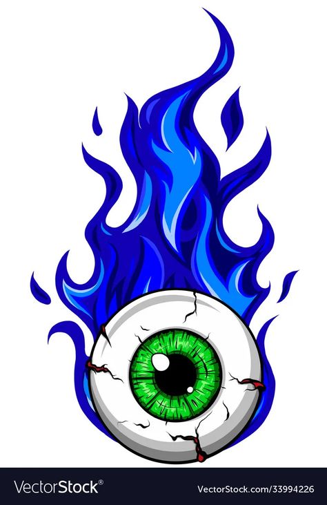 Flying Eyeball Art, Flying Eyeball, Rider Wallpaper, Flaming Hot, Eyeball Art, Mascaras Halloween, Men Tattoos Arm Sleeve, Graffiti Doodles, Flame Art