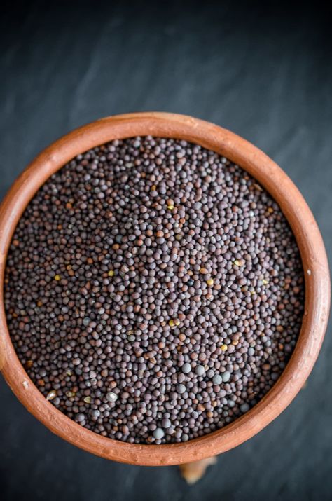 Post Image Mustard Seed Picture, Nuts And Seeds Recipes, Cooking Reference, Indian Pickle Recipe, Essential Spices, Vegan Vegetable Recipes, Indian Food Photography, Black Mustard Seeds, Immune Boosting Foods