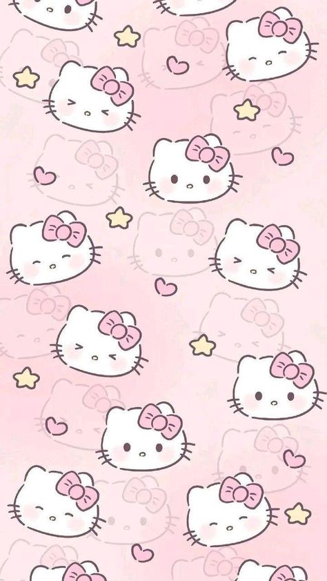 Coquette Wallpaper Hello Kitty, Hello Kitty Lock Screen Wallpapers, Pink Sanrio Wallpaper, Hello Kitty Pink Wallpaper, Pink Hello Kitty Wallpapers, Aesthetic Hello Kitty Wallpaper, Pink Kitty Wallpaper, Pink Hello Kitty Wallpaper Iphone, Hello Kitty Wallpaper Hd