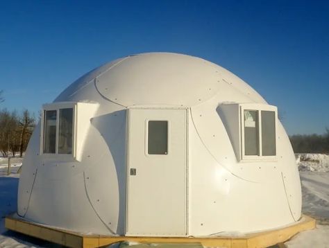 Canook Dome Dome Home Kits, Classy Homes, Bio Dome, Tactical Medic, Garage Plans With Loft, Tiny House Kits, Off Grid Survival, Dome Homes, Winter Tent