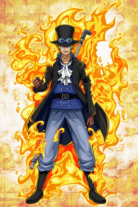 sabo Sabo One Piece, Ragnarok Anime, Ace Sabo Luffy, One Piece Wallpaper Iphone, One Piece Ace, Zoro One Piece, One Peice Anime, One Piece Drawing, One Piece Fanart