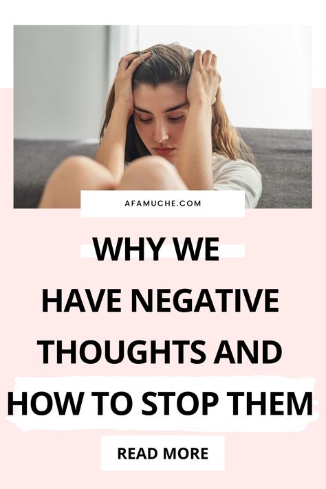 If you struggle with negative thoughts, you need to understand what causes them to be able to get rid of them. Read this post to learn why negative thoughts in mind How To Get Rid Of Negative Thoughts, Bad Thoughts, Life Coaching Tools, Switch Words, Christian Quotes Prayer, Quotes Prayer, Christian Girl, Bad Memories, Dr Oz