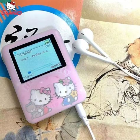 Just found this amazing item on AliExpress. Check it out! $14.47 30％ Off | Kawaii Sanrio Hello Kitty Cartoon Mp4 Music Novel Movie Player Walkman Hd Recording A-B Repeat Long Battery Life Digital Around Novel Movies, Cute Camera, Kitty Cartoon, Retro Gadgets, Kitty Stuff, Kawaii Sanrio, Hello Kitty Backgrounds, Hello Kitty Cartoon, High Tech Gadgets