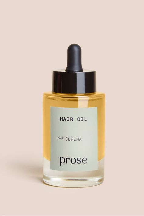 This Hair Oil Is Basically a Salon Blowout in a Bottle Skin Oil Packaging, Luxury Hair Oil Packaging, Hair Serum Product Photography, Hair Oil Bottle Packaging, Face Oil Packaging, Hair Oil Photography Ideas, Hair Oil Design, Hair Serum Photography, Hair Oil Branding