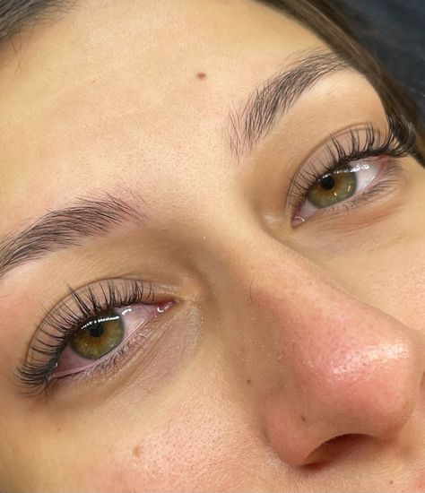 Super Light Lash Extensions, Subtle Classic Lash Extensions, Lash Extensions Styles Simple, Light Eyelashes Extensions, Subtle Eyelash Extensions Natural, Natural Classic Set Eyelash Extensions, Cute Natural Eyelash Extensions, Lash Extensions Minimal, Subtle Lashes Extensions