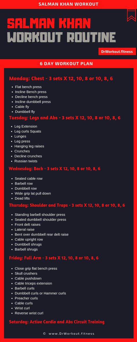 Salman Khan Workout Best Workout Plan For Men, Weekly Workout Plans For Men At Home, Mens Gym Routine, Gym Workout Schedule Men, Men Workout Plan Gym, Bodybuilder Workout Plan, Workout Schedule For Men Gym, Work Out Plan For Men, Dr Workout Fitness