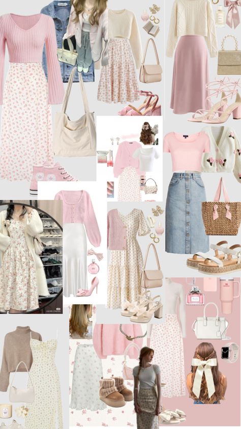 Modest Coquette, Outfits Cumpleaños, Mode Pastel, Modest Girly Outfits, Smart Casual Women Outfits, Pretty Fits, Coquette Clothing, Bad Mother, Modest Outfit Ideas