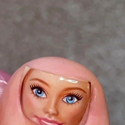 Barbie Toenails, Silver Toes, Ken And Barbie, Fav Products, Liner Brush, Barbie Ken, Keep Watching, Lil Baby, Barbie And Ken