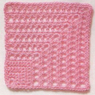 Mitered Crochet Square Pattern. More Great Patterns Like This Crochet Square Pattern, Crochet Kingdom, Easy Beginner Crochet Patterns, Mitered Square, Easy Crochet Baby Blanket, Crochet Goodies, Crochet Square Patterns, Granny Squares Pattern, Square Crochet