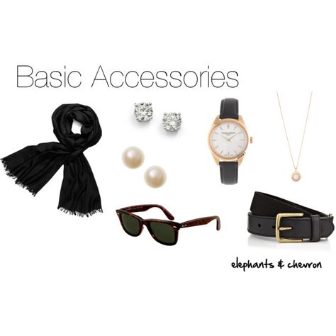 Basic Accessories Basic Accessories, Look Working Girl, How To Have Style, Fashion Capsule Wardrobe, Build A Wardrobe, Basic Jewelry, Fashion Capsule, Jewelry Essentials, Classic Wardrobe