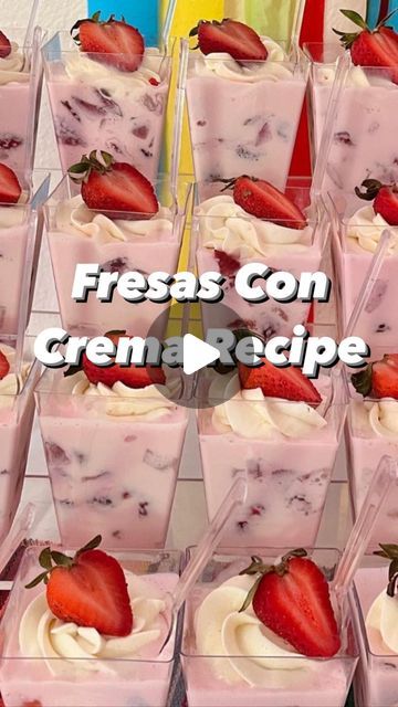 Fresca Con Crema Recipe, Renal Diet Food List, Crema Recipe, Renal Diet Recipes, Potluck Ideas, Renal Diet, Diet Food List, Food List, Fresh Strawberries