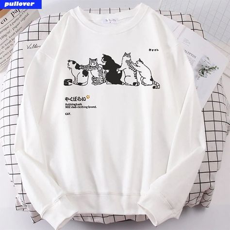 PULLOVEROFFICIAL Basic Sweater Sweter Switer Suwiter Sweatshirt Suiter Crewneck Unisex Cat Massage Cewek Cowok Oversize Aesthetic Fashion Original Lucu Cute Wanita Pria Cewe Cowo Korea Korean Style Distro Keren Fleece Tebal XXL https://shope.ee/2fgNq09ZZ6 Cat Massage, Oversized Aesthetic, Basic Sweater, Basic Sweaters, Aesthetic Fashion, Korean Fashion, Crew Neck, Sweatshirts